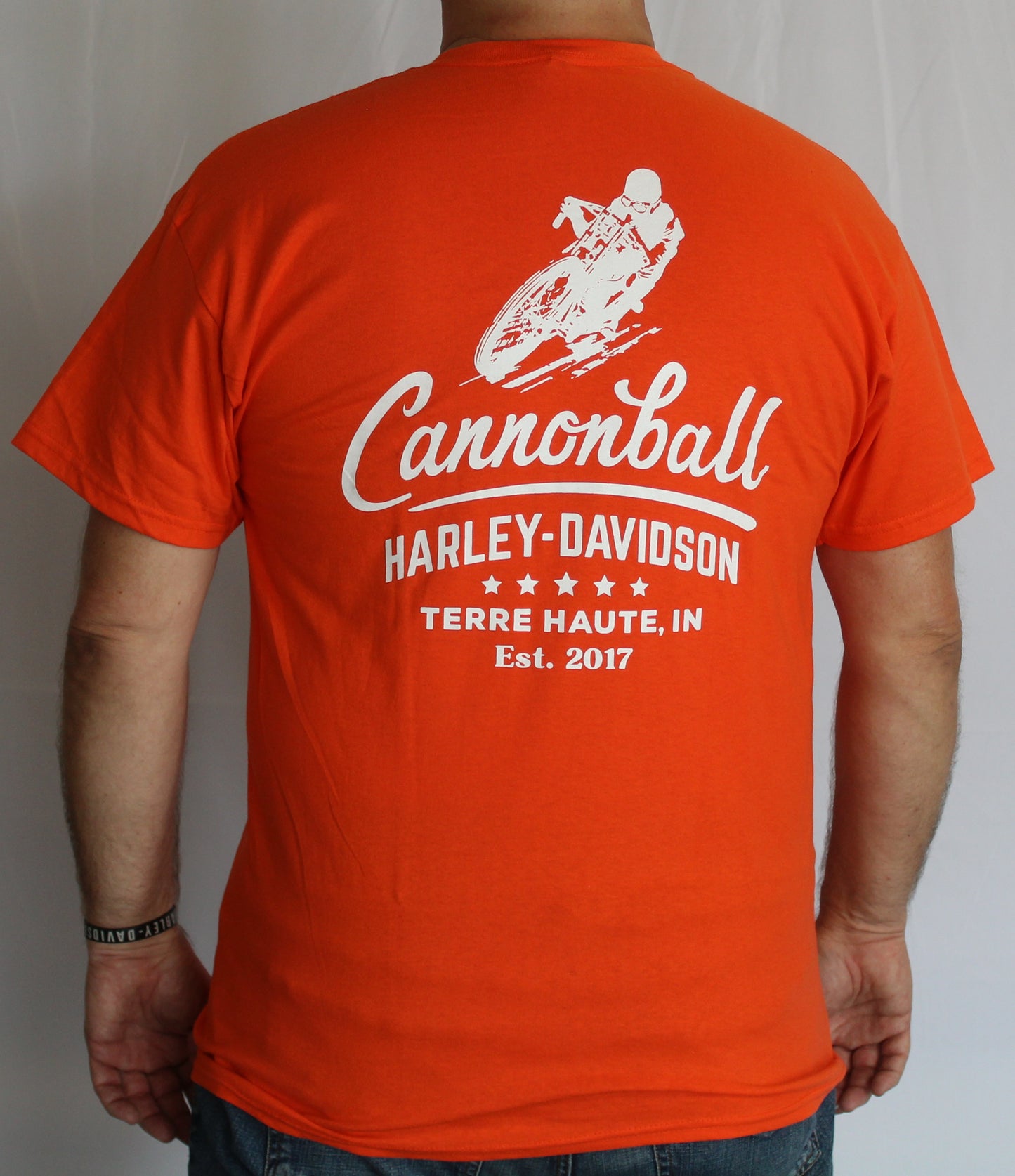 Cannonball Harley-Davidson Boardtracker Orange