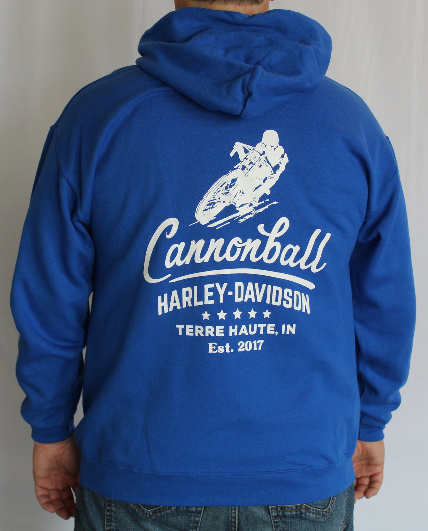 Cannonball Harley-Davidson Royal Blue Mens Sweatshirt